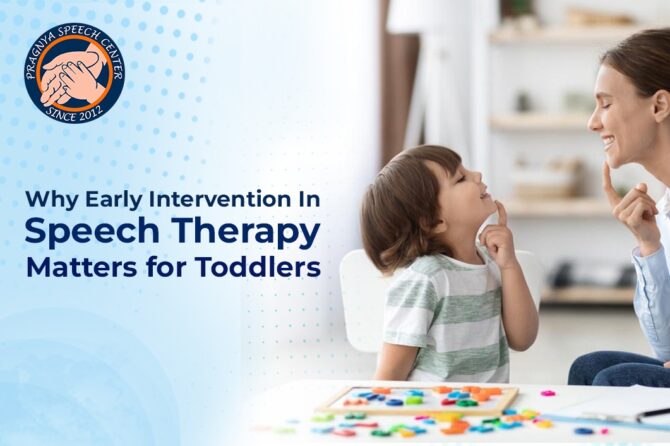 🌟 Why Early Intervention in Speech Therapy Matters for Toddlers 🌟