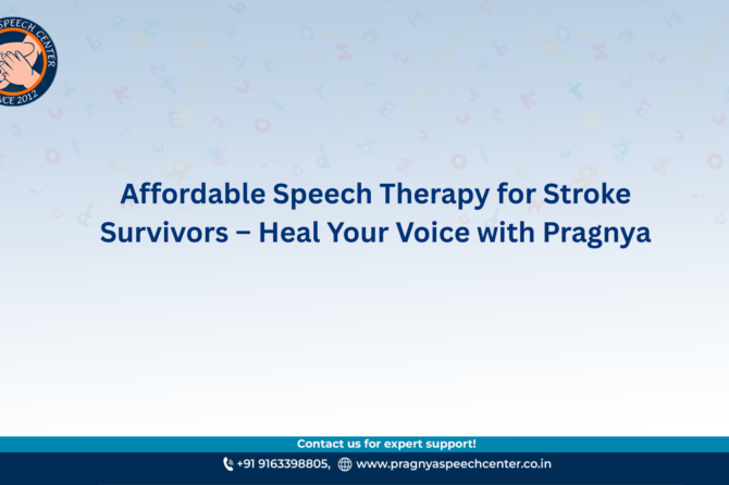 Affordable Speech Therapy for Stroke Survivors – Regain Communication, Regain Confidence