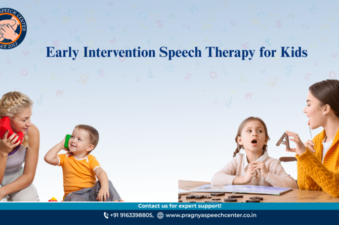 Early Intervention Speech Therapy for Kids: Why Timing Matters Most