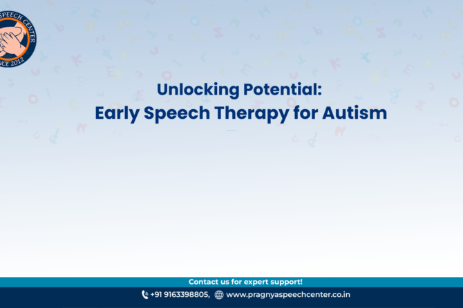 Why Early Speech Therapy Matters More Than You Think