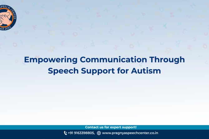 Speech Support for Autism: A Lifeline for Communication and Confidence