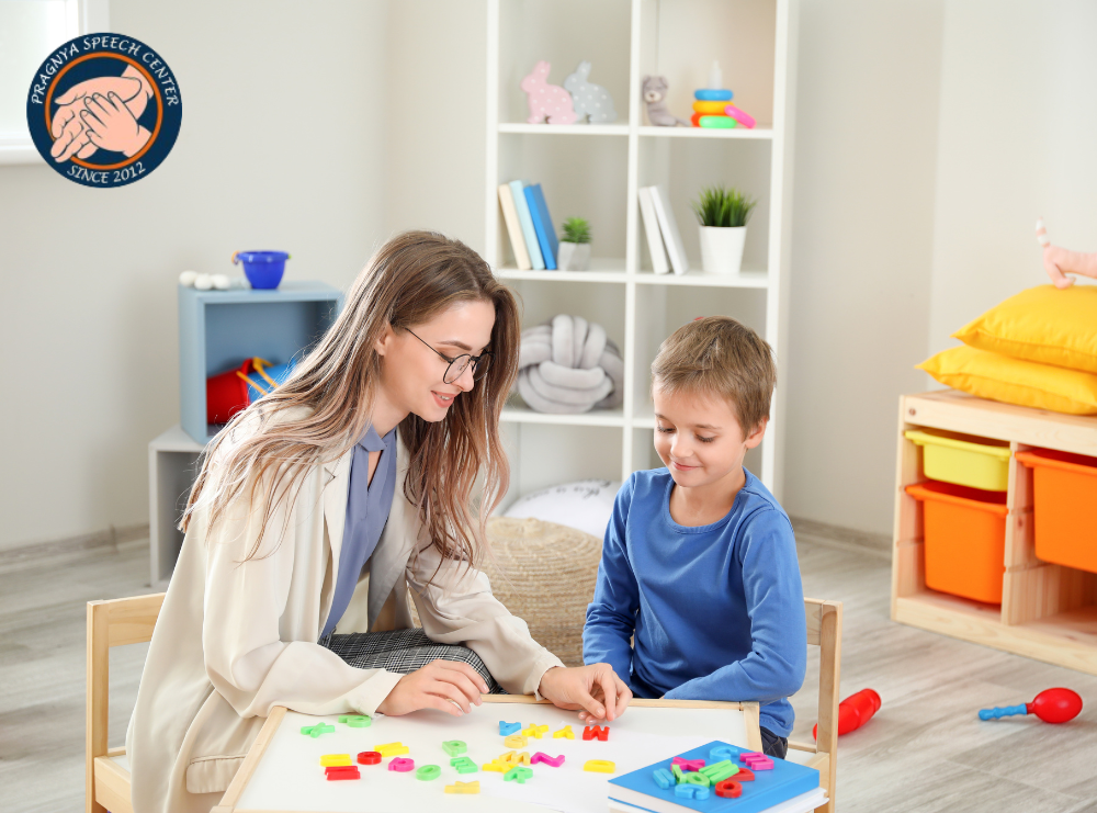 Speech Therapy of Kids for Better Language Development Speech therapy of kids improving speech and language skills through guided practice